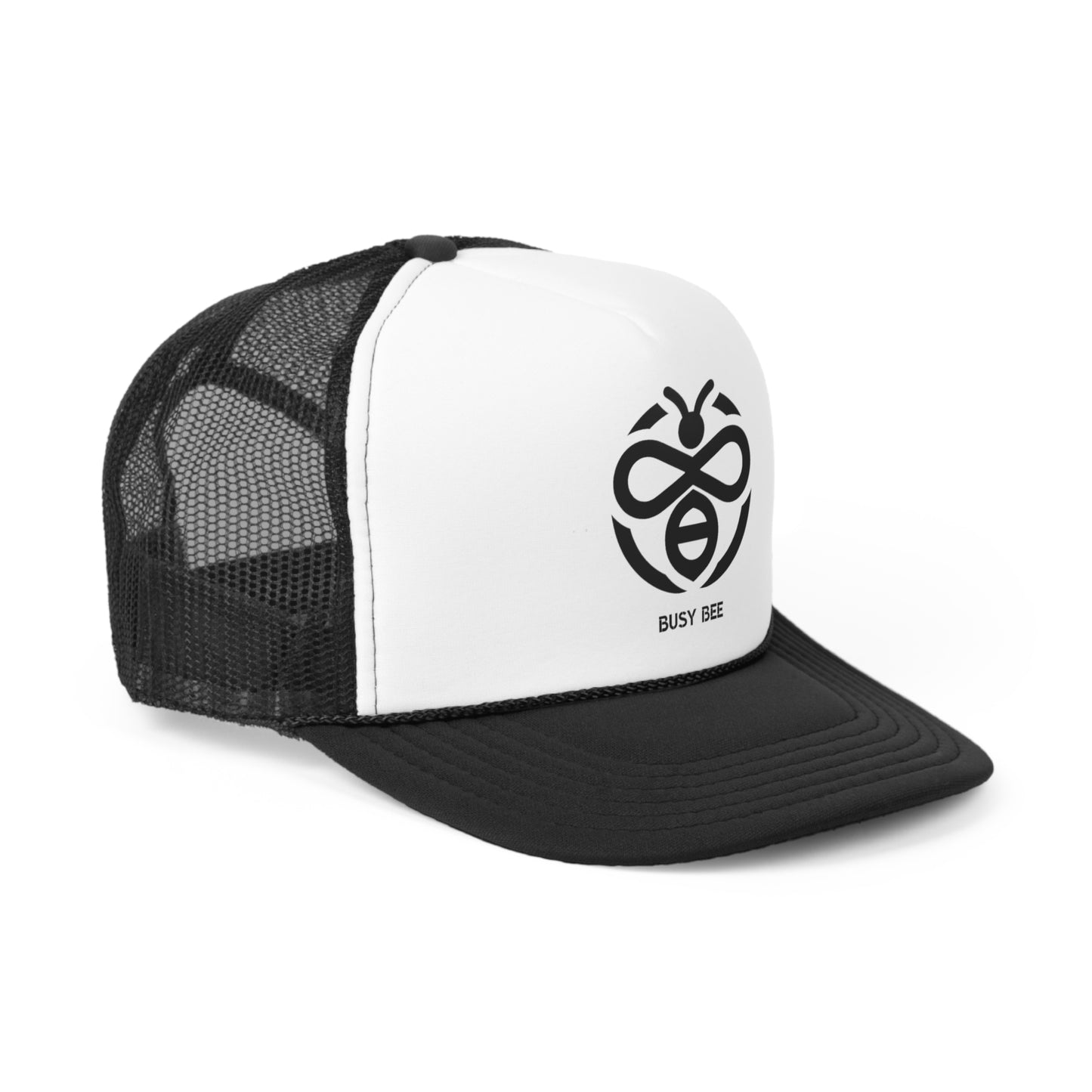 Busy Bee - Black logo Trucker Caps