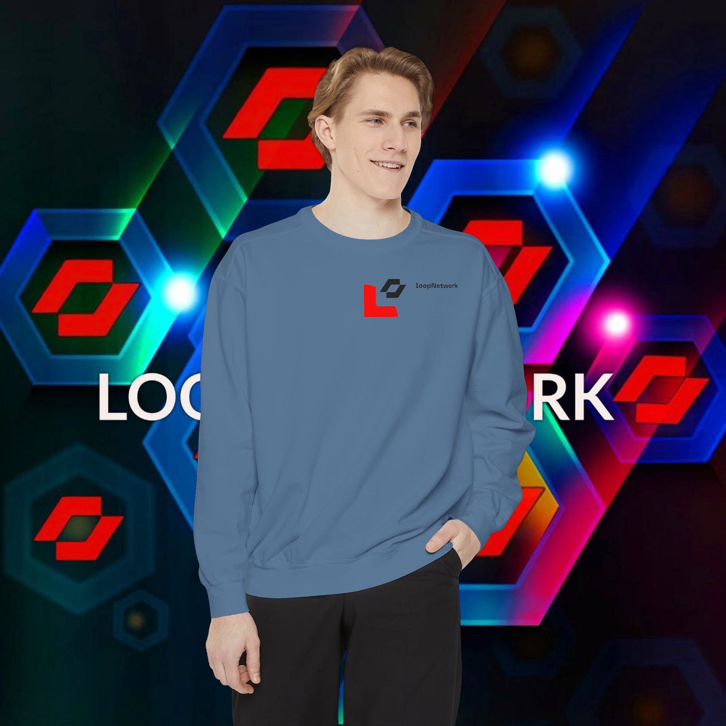 Unisex Garment-Dyed Sweatshirt