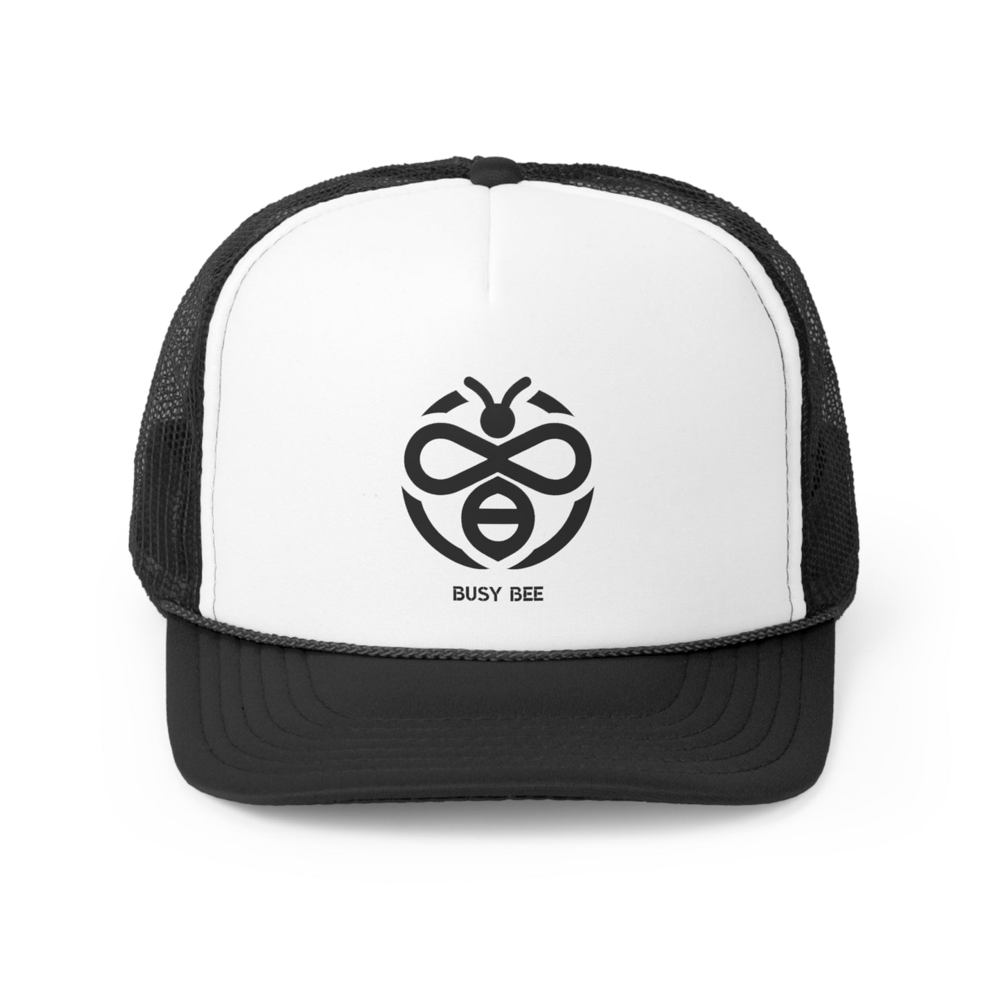 Busy Bee - Black logo Trucker Caps