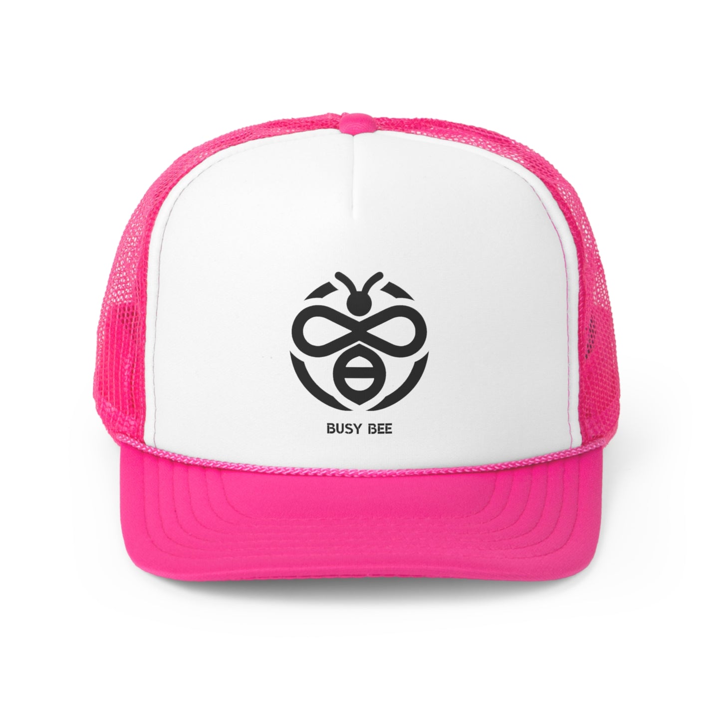 Busy Bee - Black logo Trucker Caps