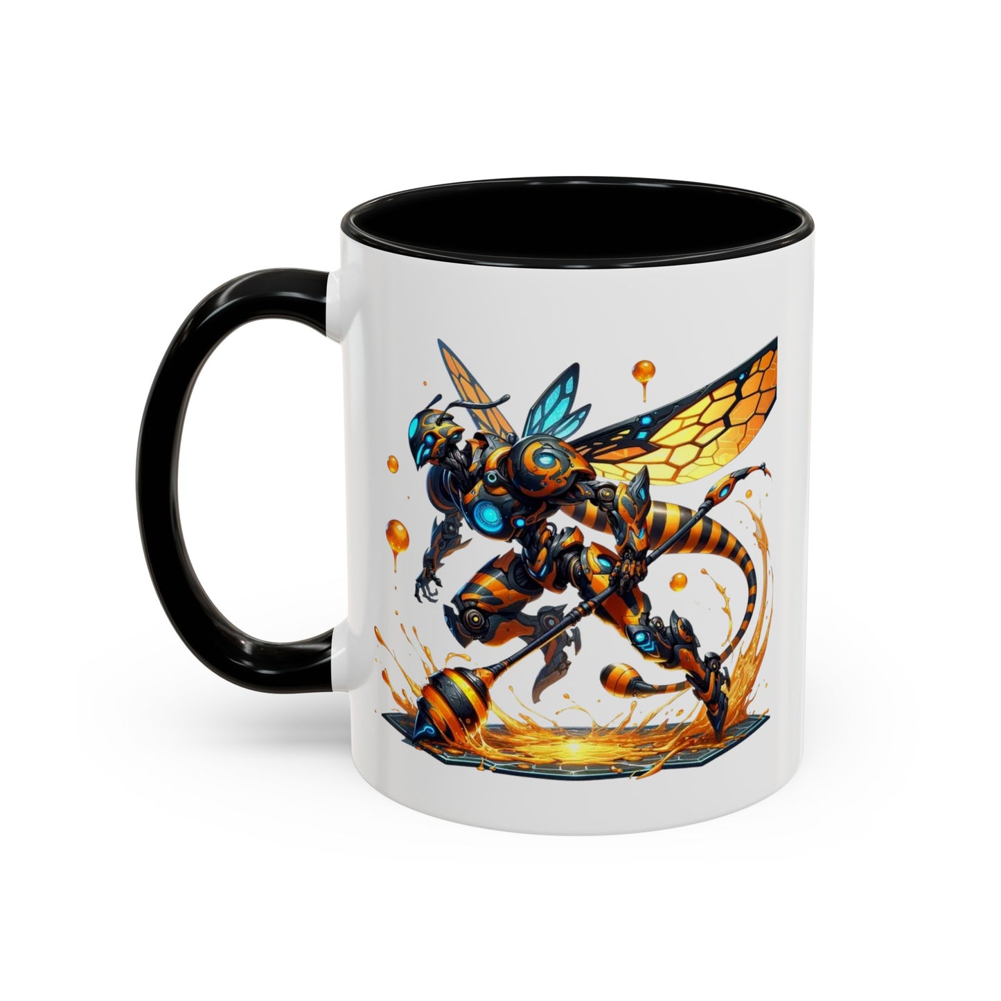 Busy Bee -Black/Gold logo Accent Coffee Mug