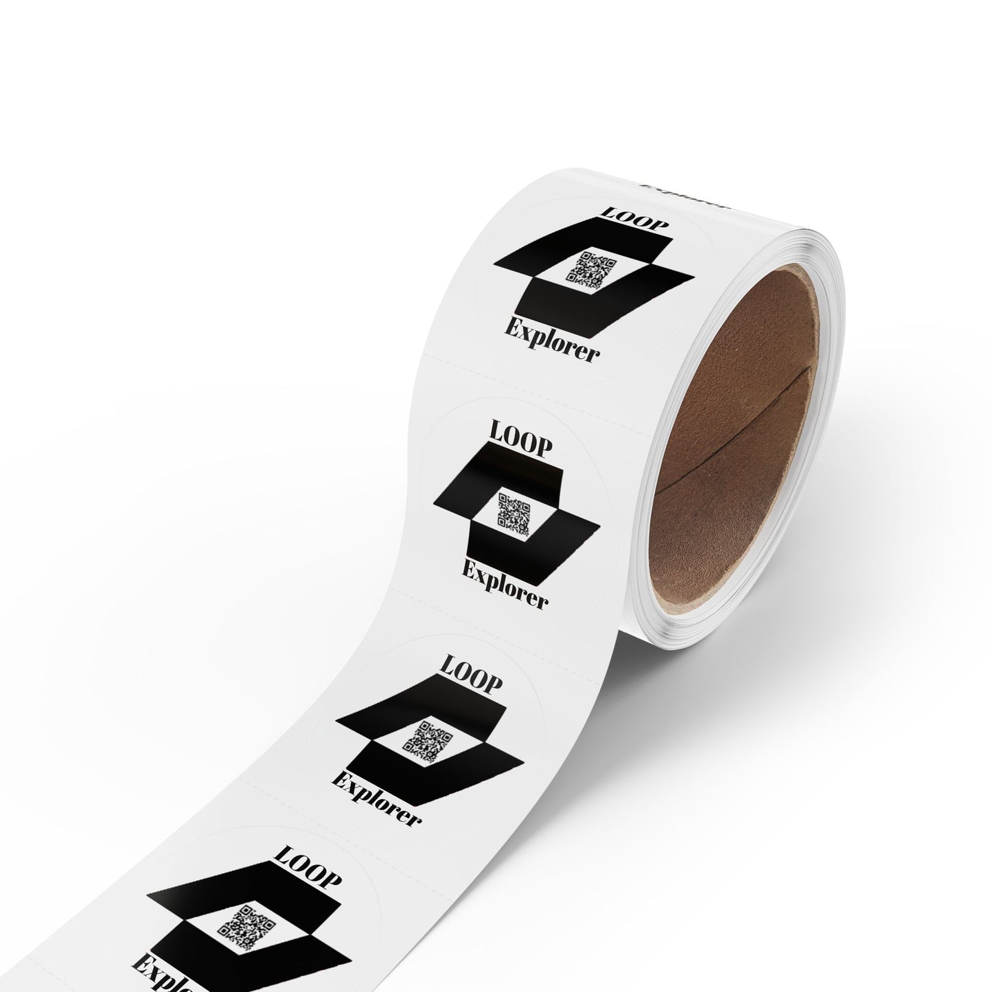 Round Sticker Label Rolls