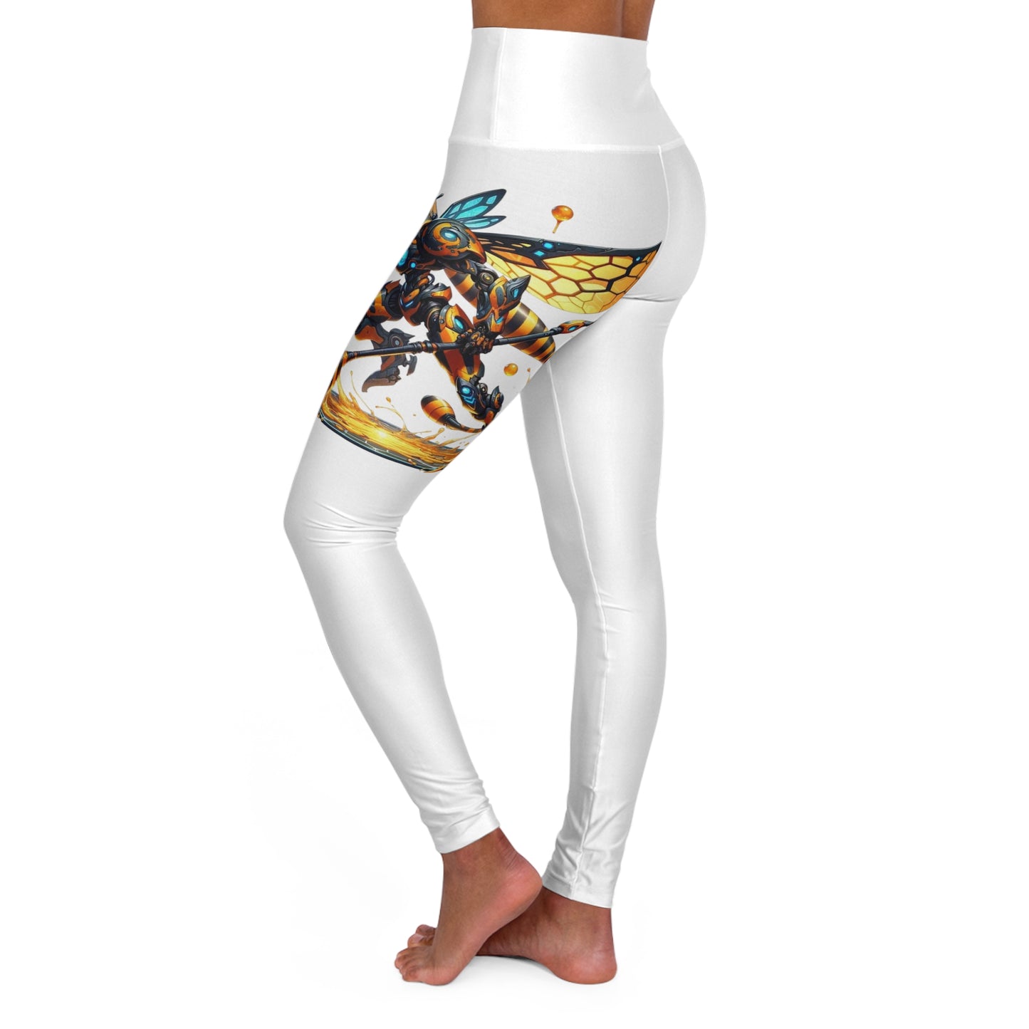 High Waisted Yoga Leggings (AOP)