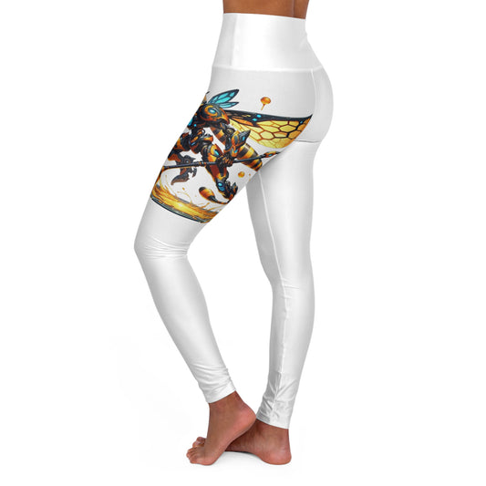 High Waisted Yoga Leggings (AOP)