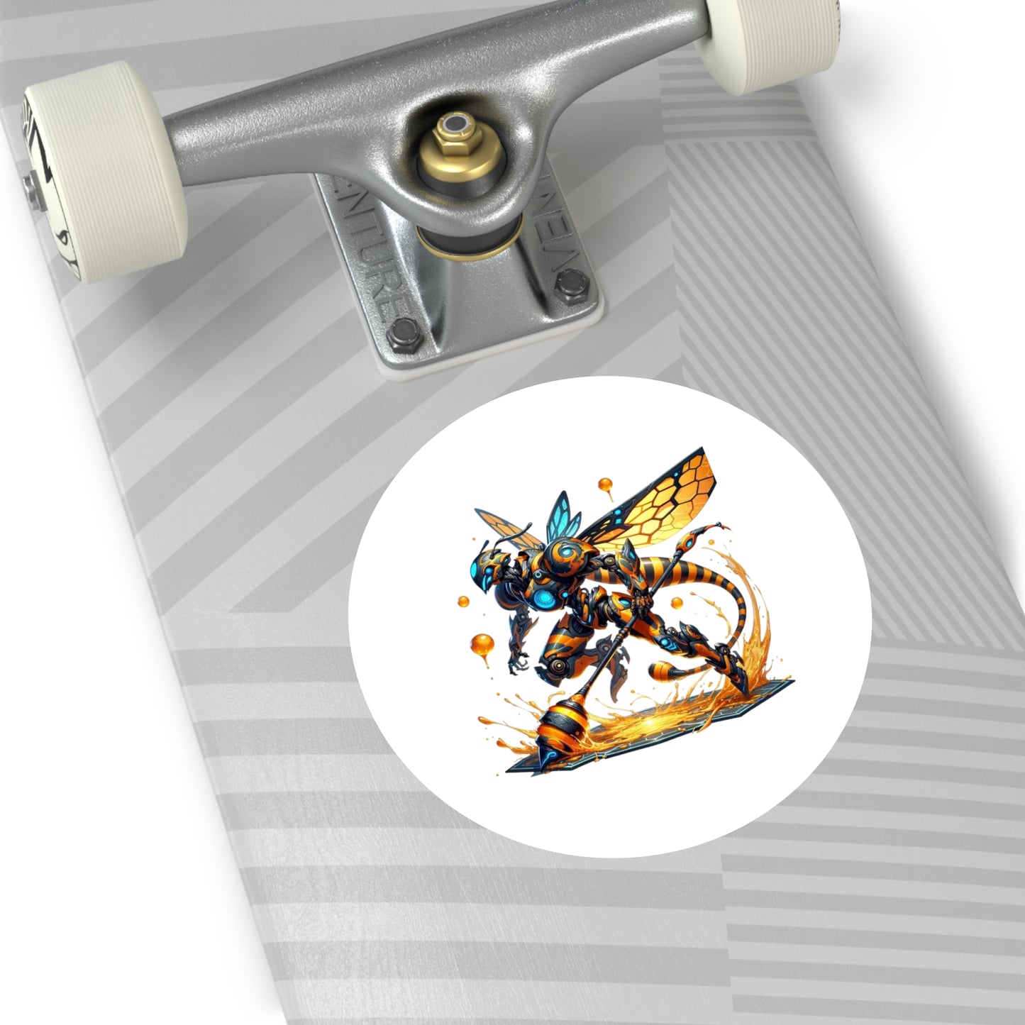 Busy Bee - Round Vinyl Stickers