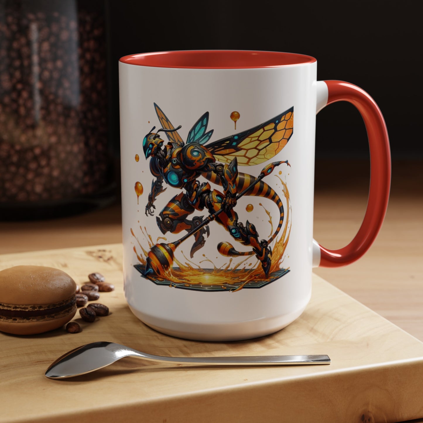 Busy Bee -Black/Gold logo Accent Coffee Mug