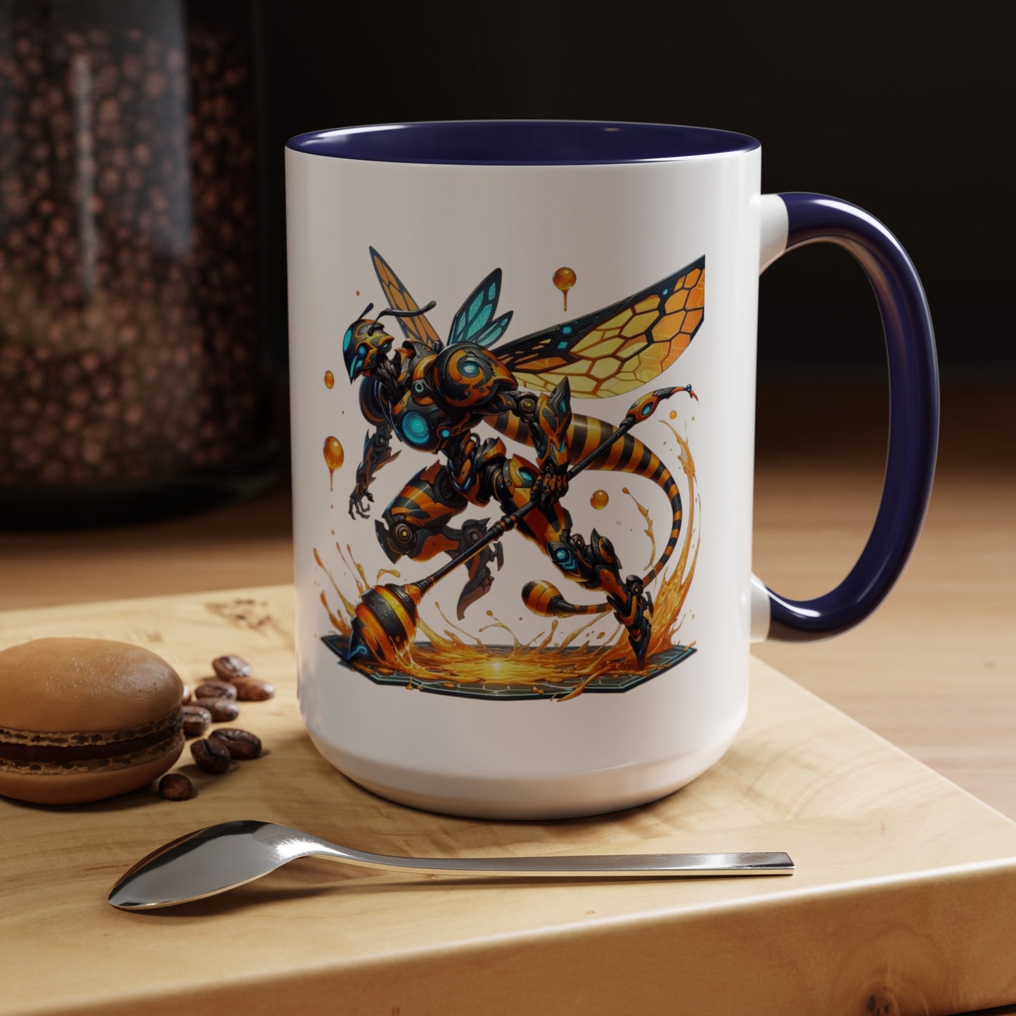 Busy Bee -Black/Gold logo Accent Coffee Mug