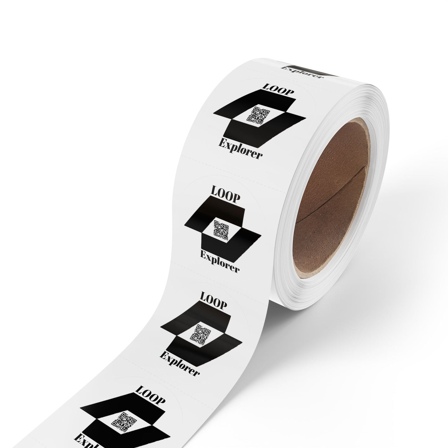 Round Sticker Label Rolls