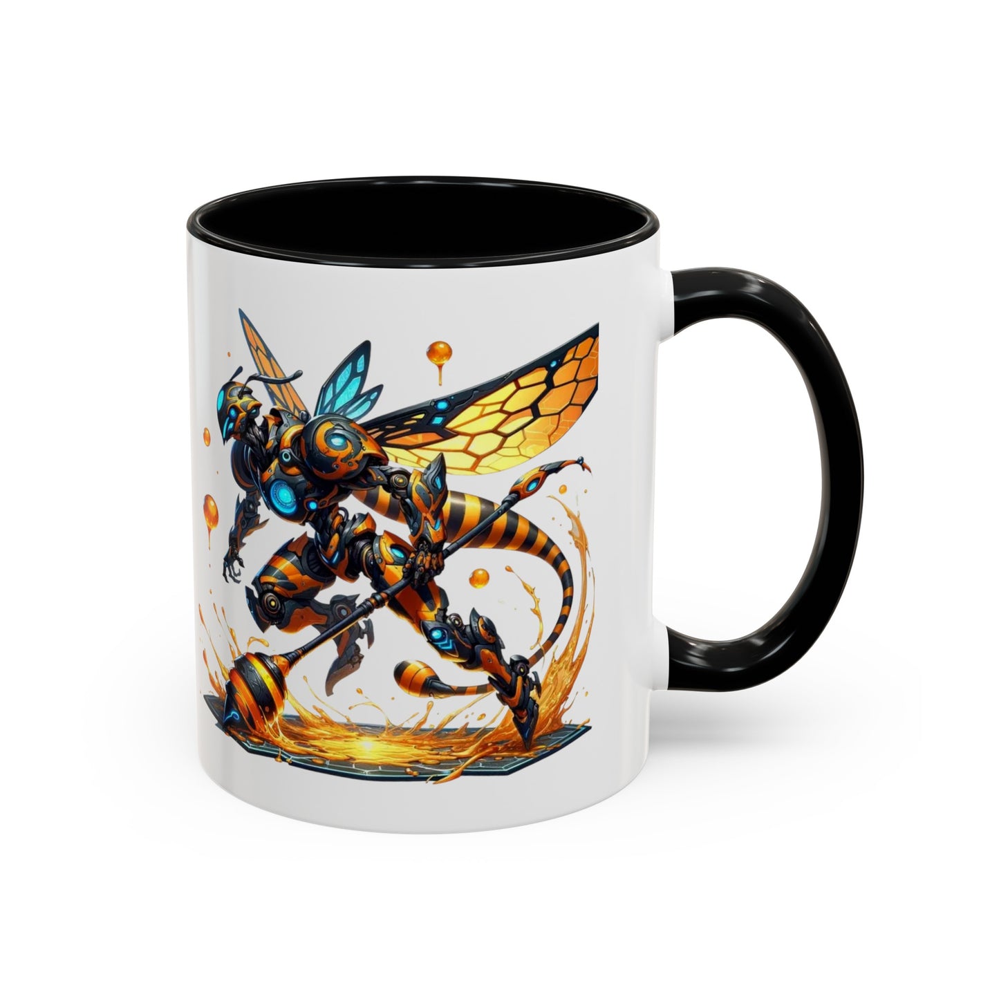 Busy Bee -Black/Gold logo Accent Coffee Mug