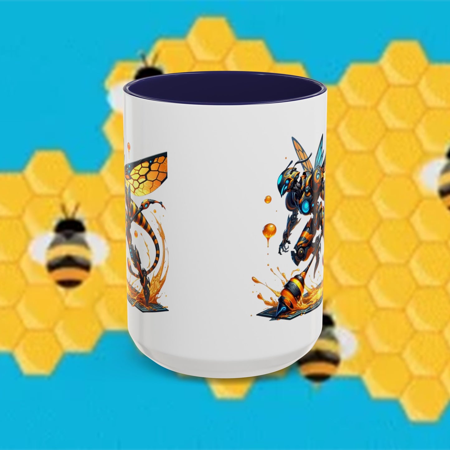 Busy Bee -Black/Gold logo Accent Coffee Mug