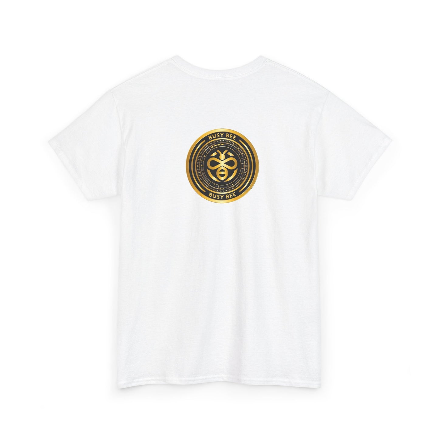 Busy Bee Tee - Black/Gold rear logo