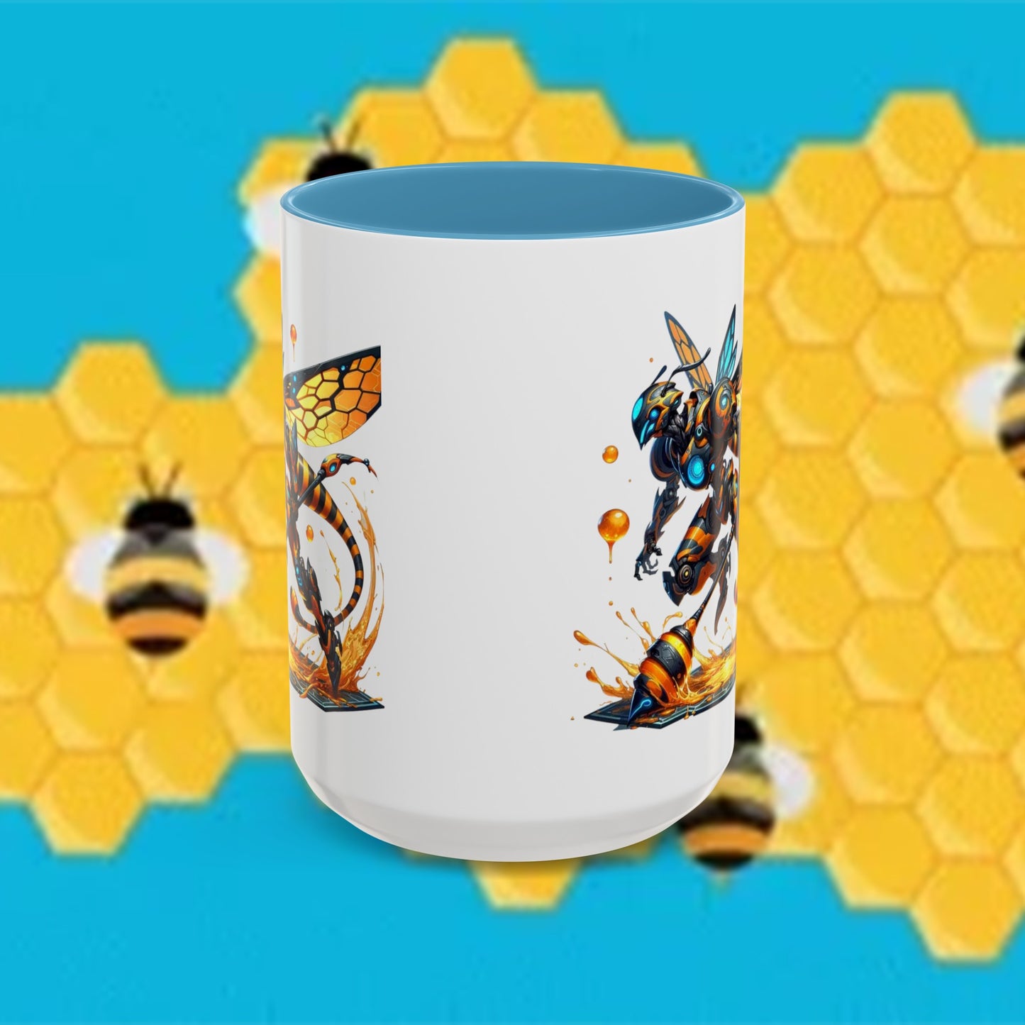 Busy Bee -Black/Gold logo Accent Coffee Mug