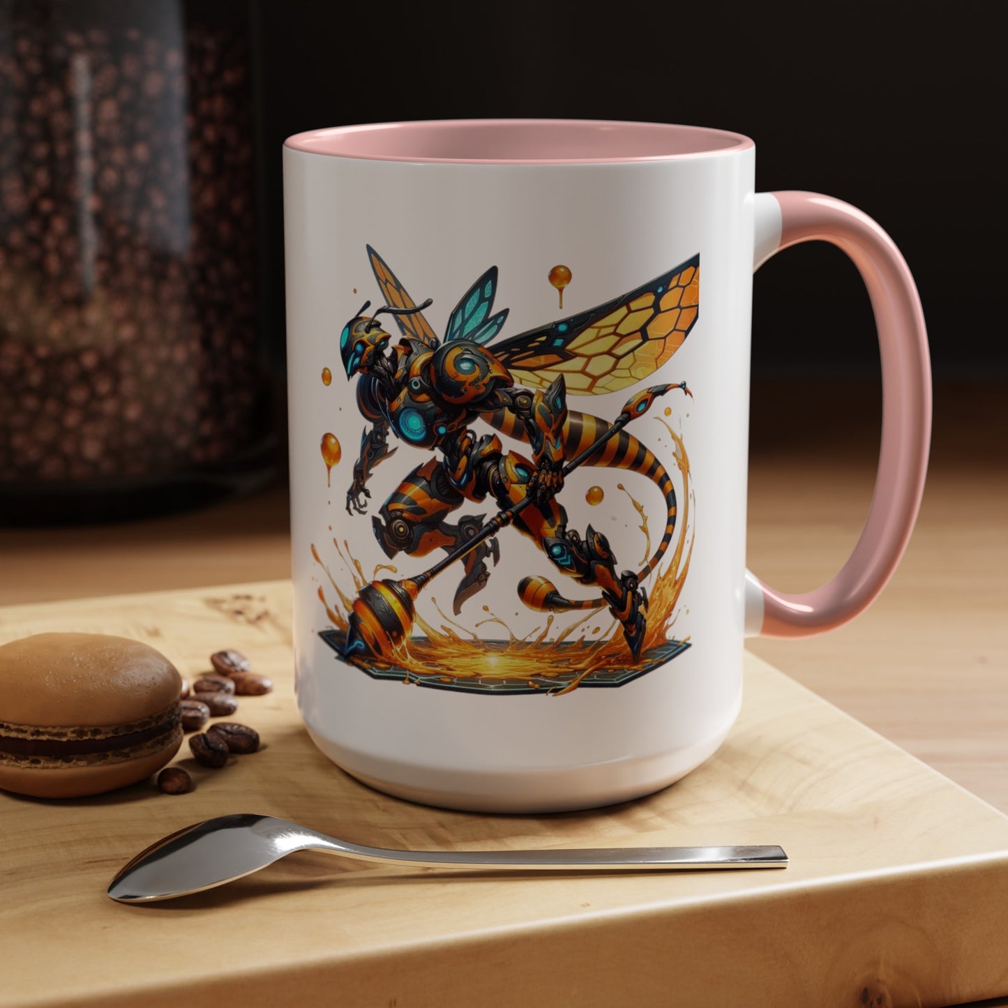 Busy Bee -Black/Gold logo Accent Coffee Mug