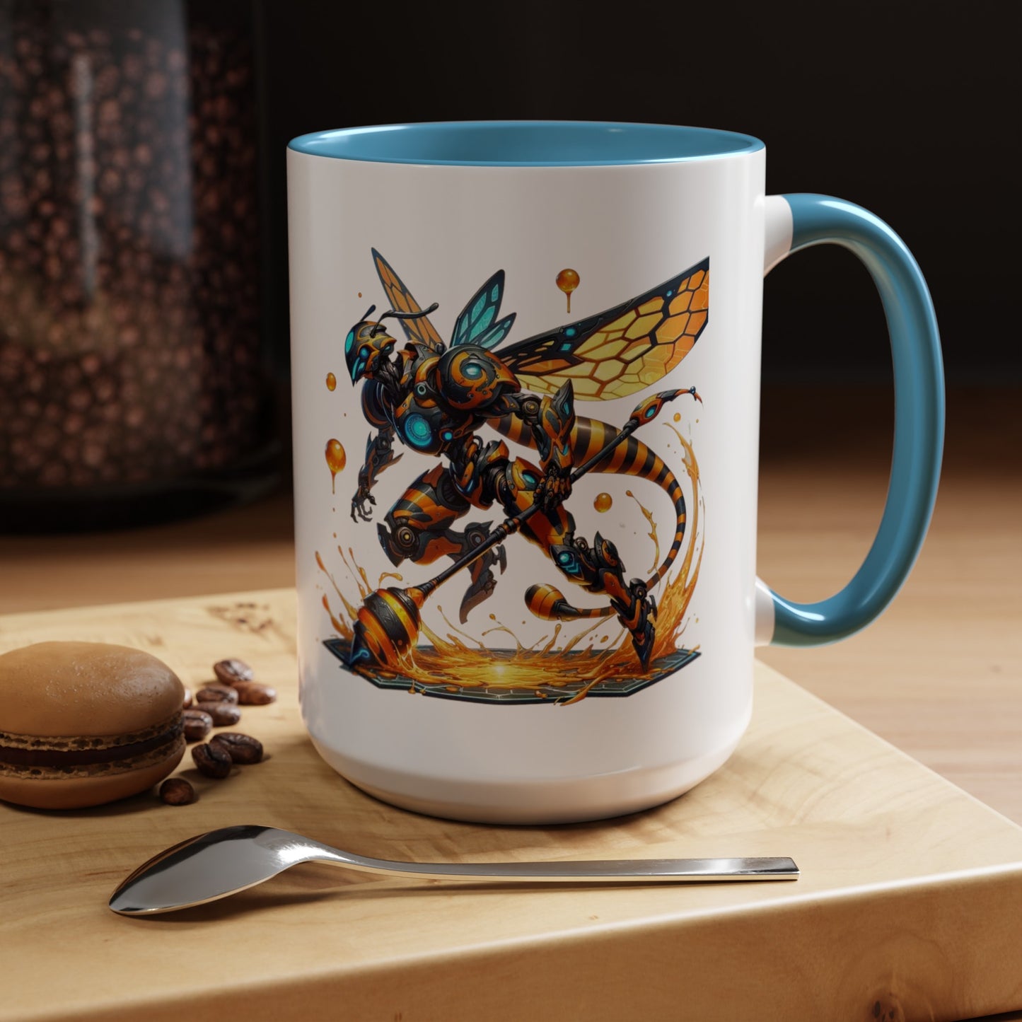 Busy Bee -Black/Gold logo Accent Coffee Mug