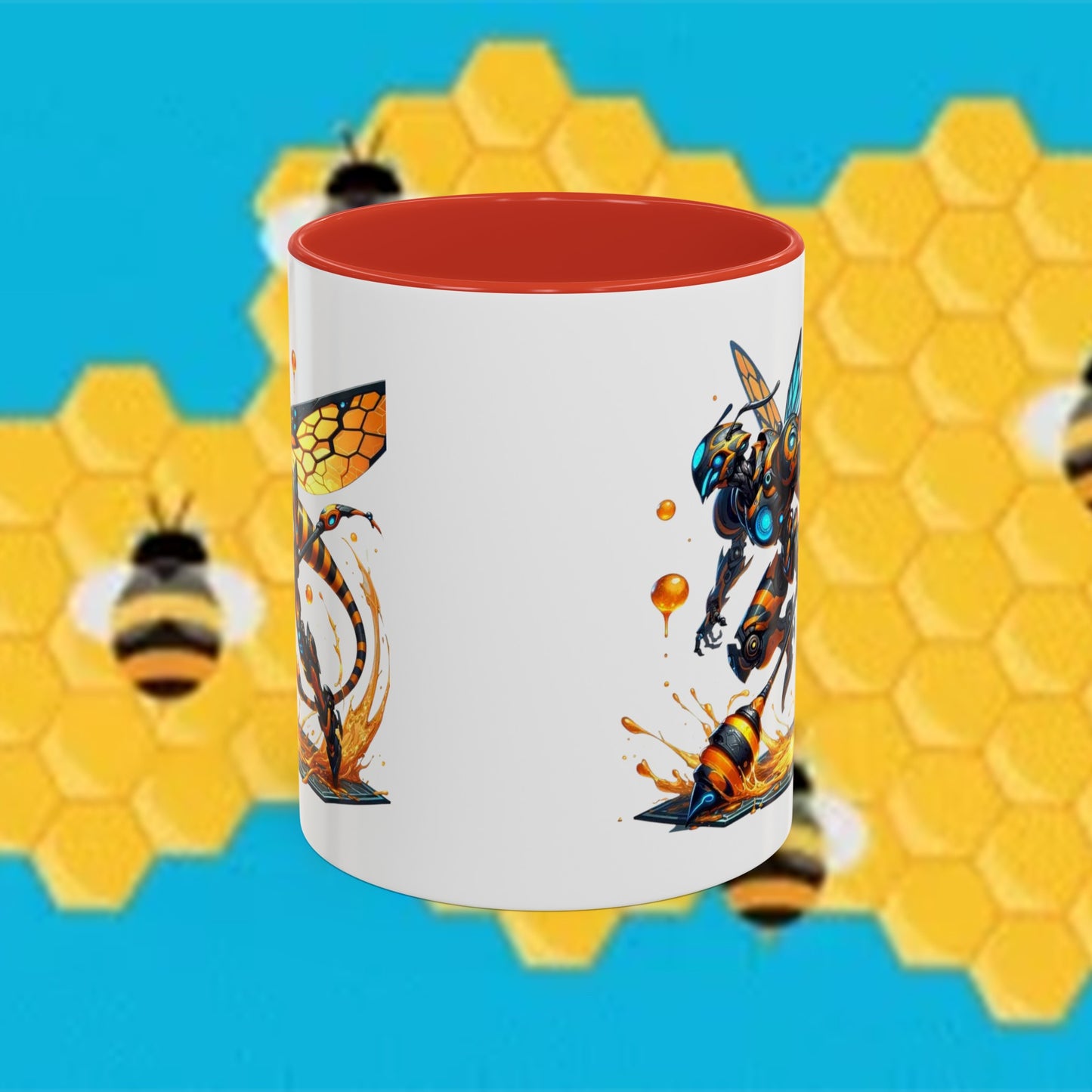 Busy Bee -Black/Gold logo Accent Coffee Mug