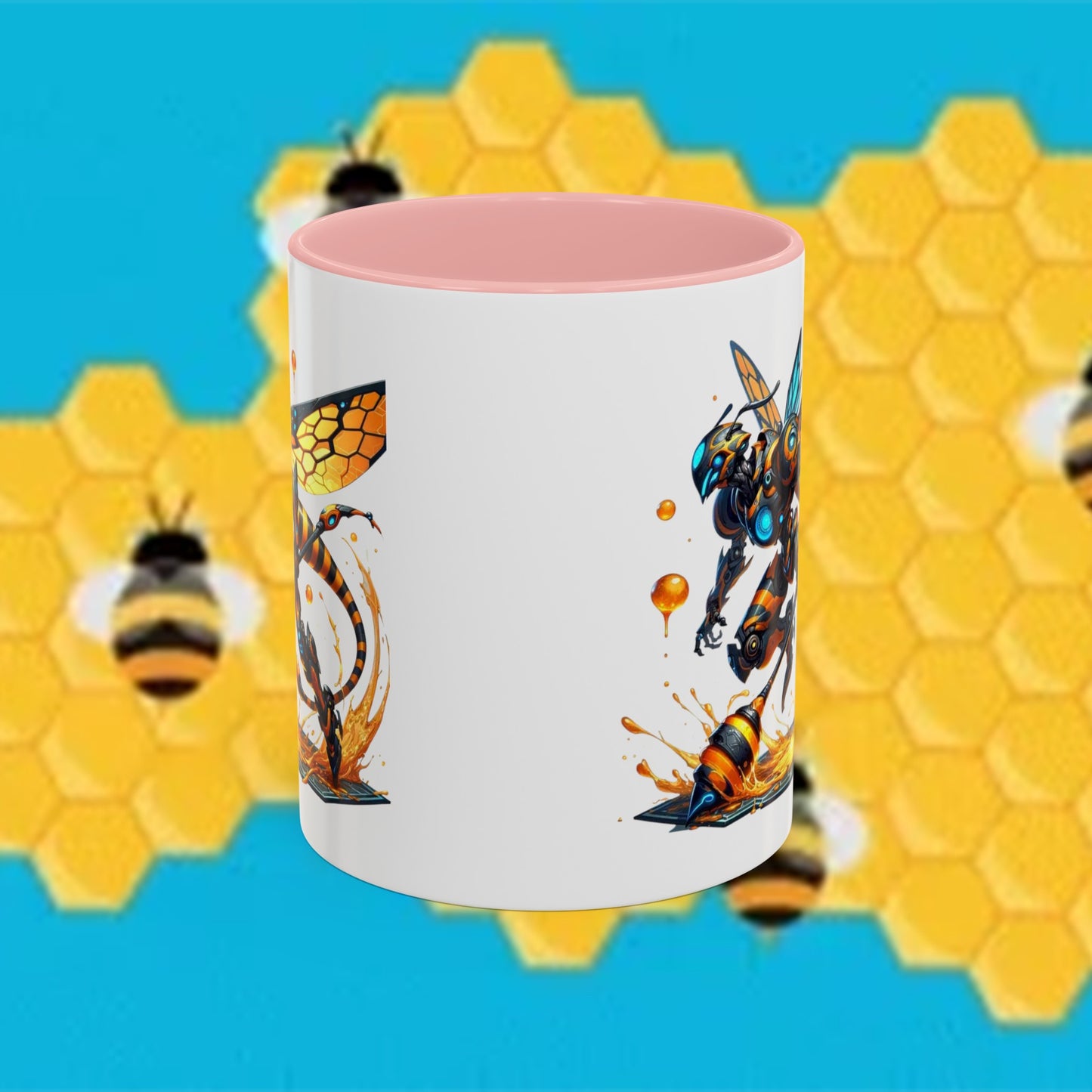 Busy Bee -Black/Gold logo Accent Coffee Mug