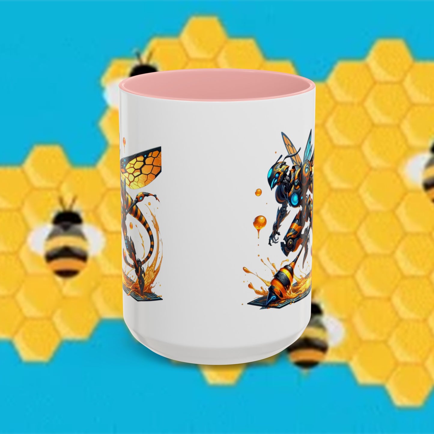 Busy Bee -Black/Gold logo Accent Coffee Mug